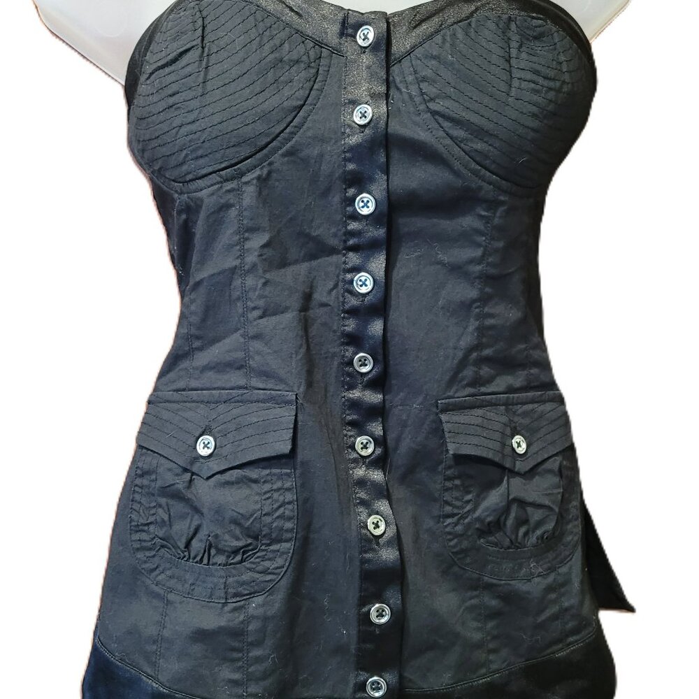 Women's 2b bebe size small black corset